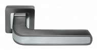 Ручка дверная №46_графит/хром