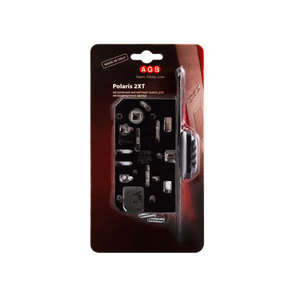 Замок магнитный под цилиндр.(agb) цвет: черный