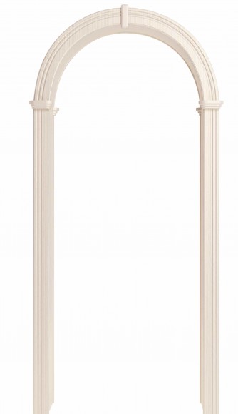 Арка Валенсия Белый ясень