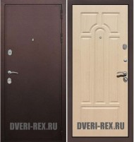 Стальная дверь Рекс 5А Антик медный / ФЛ-58