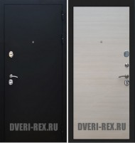 Стальная дверь Рекс 5А Черный муар
