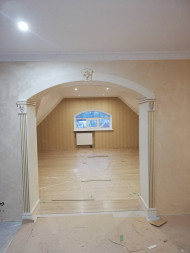 Арка Модерн с резьбой