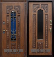 Стальная дверь Рекс Лацио с ковкой