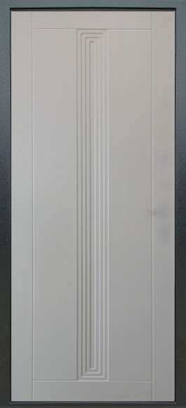 Стальная дверь Люкс 3К Антик серебро