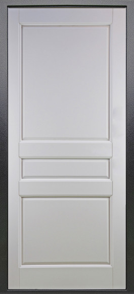 Стальная дверь Люкс 3К Антик серебро