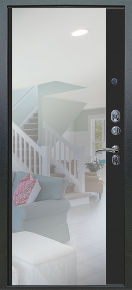 Стальная дверь Люкс 3К Антик серебро