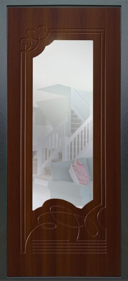 Стальная дверь Люкс 3К Антик серебро