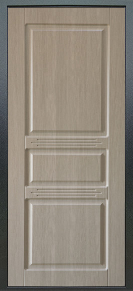 Стальная дверь Люкс 3К Антик серебро