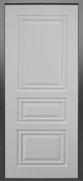 Стальная дверь Люкс 3К Антик серебро