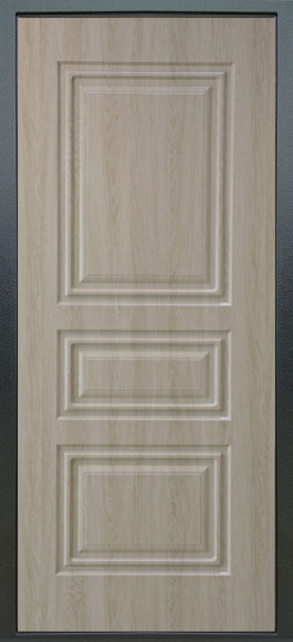 Стальная дверь Люкс 3К Антик серебро