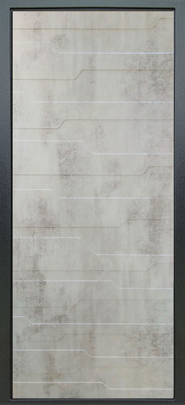 Стальная дверь Люкс 3К Антик серебро