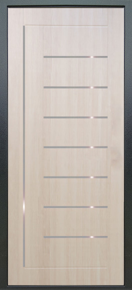 Стальная дверь Люкс 3К Ларче светлый