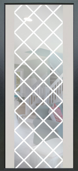 Стальная дверь Люкс 3К Вояж "Ромб малый"