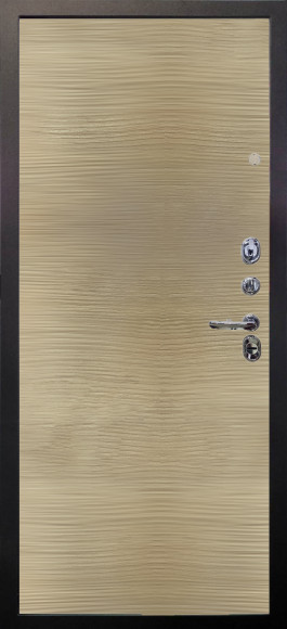 Стальная дверь Люкс 3К Дорс сетлый горизонт