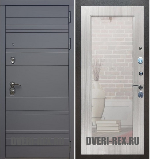 Стальная дверь Рекс 14 / Пастораль с зеркалом Стальная дверь Рекс 14 / Пастораль с зеркалом