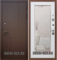 Стальная дверь Рекс Урбан / Пастораль с зеркалом
