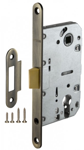 Замок межкомнатный Fuaro под цилиндр PLASTIC