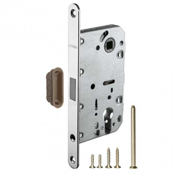 Замок межкомнатный Fuaro под цилиндр MAGNM85C-50 Хром Замок межкомнатный Fuaro под цилиндр MAGNM85C-50 Хром