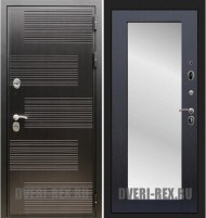 Стальная дверь Рекс Премиум 185 / Пастораль с зеркалом