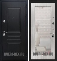 Стальная дверь Рекс Премиум H / Пастораль с зеркалом