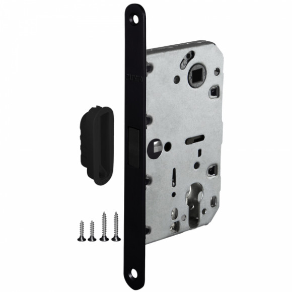 Замок межкомнатный Punto под цилиндр ML85-50 Черный